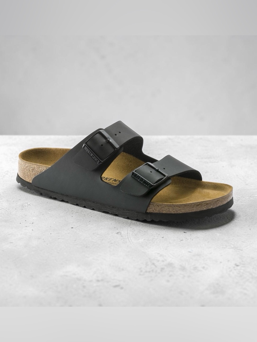 Birkenstock Arizona Birko-flor Double Buckle Leather Sandals